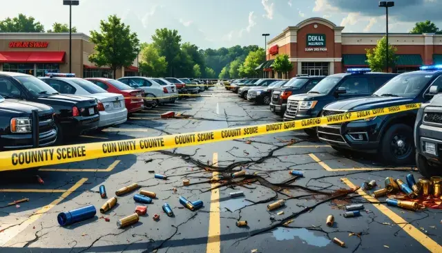 DeKalb County Gunfight Leaves One Man Injured at Decatur Shopping Center